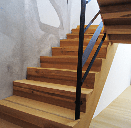 Uwolnij piękno swoich schodów – jak zamontować drewniane schody na betonowym podłożu