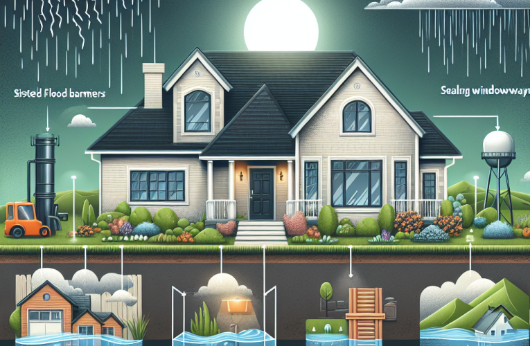 Jak zabezpieczyć dom przed zalaniem: Kompleksowy przewodnik po zabezpieczeniach przeciwpowodziowych