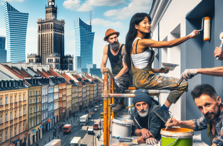 Malowanie elewacji w Warszawie – jak wybrać najlepszą farbę i firmę remontową?