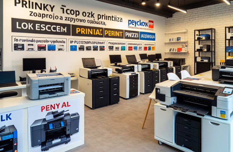 Wynajem drukarek w Tychach: Kompletny przewodnik po usługach leasingu urządzeń biurowych