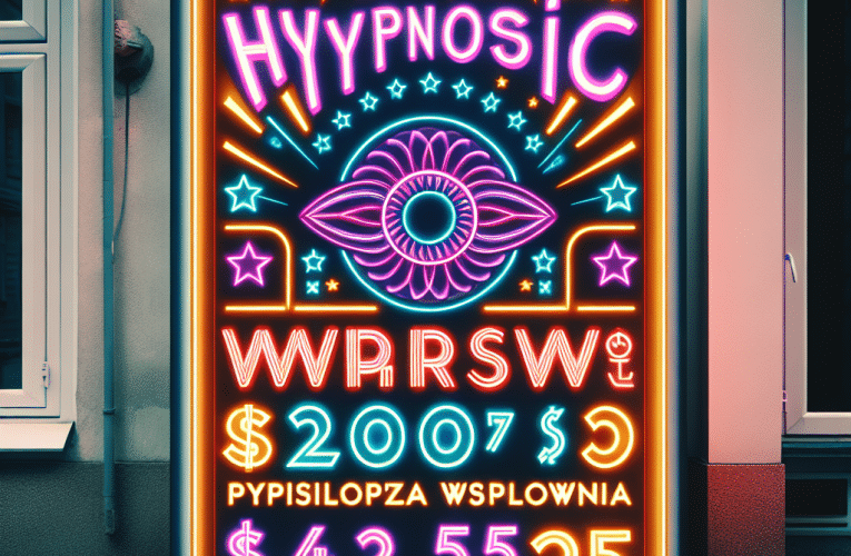 Hipnoza w Warszawie: cena sesji oraz to co warto wiedzieć przed wizytą