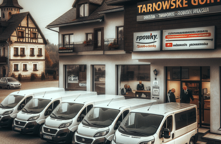 Wynajem samochodów dostawczych w Tarnowskich Górach: kompletny przewodnik po usługach i ofertach