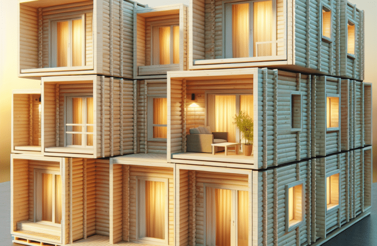 Domy modułowe z drewna: Ekonomiczne i ekologiczne rozwiązania dla nowoczesnego budownictwa