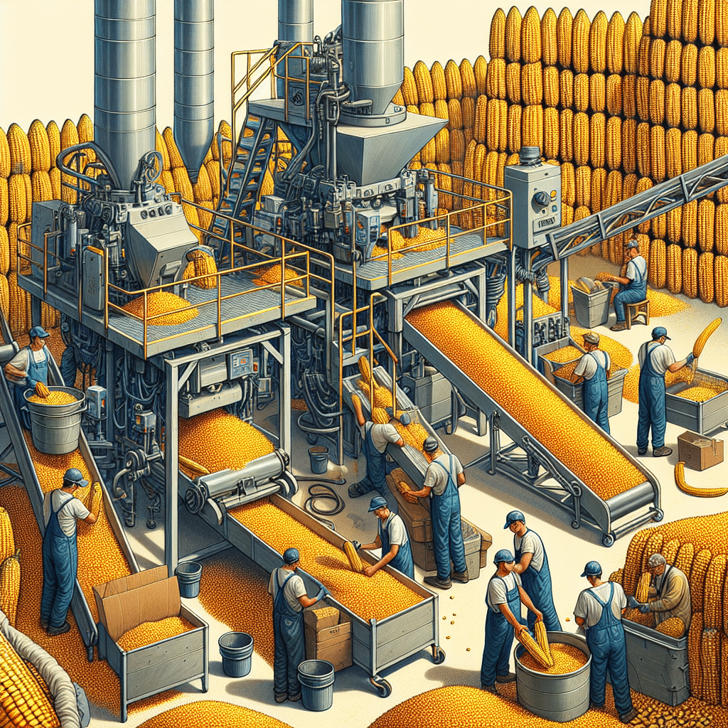 maszyny do pakowania kukurydzy