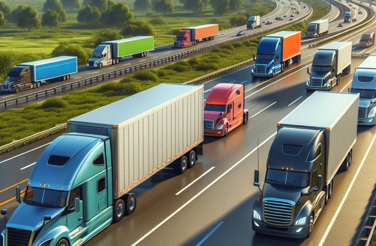 Transport ciągników siodłowych – jak prawidłowo zorganizować przewóz ciężkiego sprzętu?
