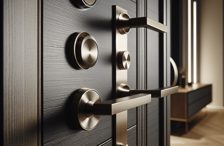 Nowoczesne klamki drzwiowe: Jak wybrać stylowe i funkcjonalne akcesoria do każdego wnętrza?