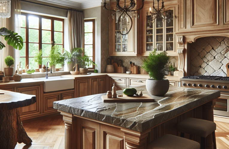 Blaty kamienne do kuchni: Jak wybrać idealny materiał i kolor dla Twojego domu?