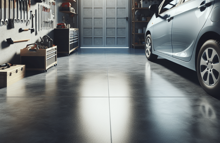 Posadzki garażowe: najnowsze trendy i porady jak wybrać najlepsze rozwiązanie do Twojego garażu