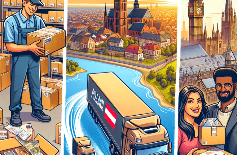 Przewóz paczek z Polski do Anglii – Praktyczny poradnik dla osób wysyłających paczki za granicę