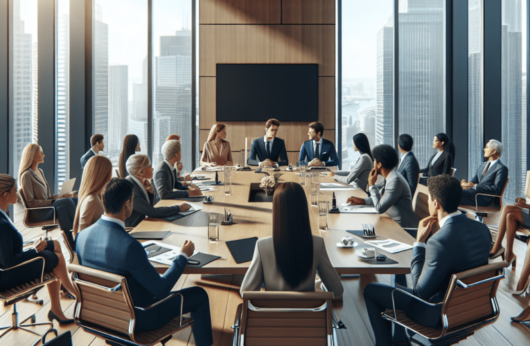 Spotkania biznesowe w hotelu: Jak efektywnie organizować i prowadzić spotkania korporacyjne