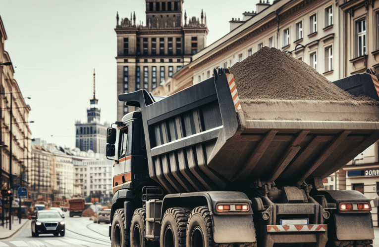 Transport wywrotką w Warszawie: Przewodnik dla przedsiębiorców i osób prywatnych