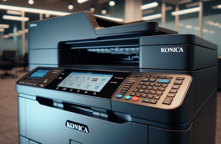 Jak rozwiązywać najczęstsze problemy z drukarkami Konica – praktyczne porady dla każdego użytkownika