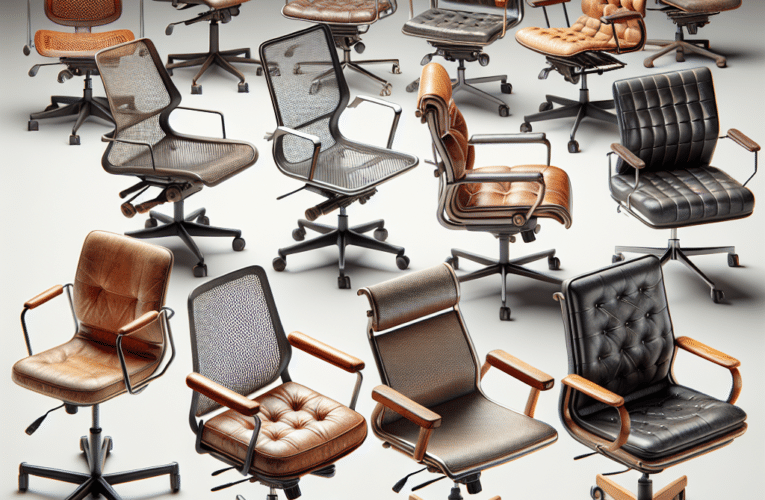 Jak wybrać odpowiednie krzesła biurowe używane aby zapewnić komfort i ergonomię pracy?