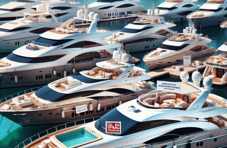 Jak wybrać luksusowy jacht motorowy na sprzedaż – porady dla początkujących i doświadczonych żeglarzy