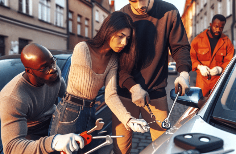 Jak skutecznie otworzyć zablokowany samochód w Tychach? Praktyczne porady i sprawdzone metody dla każdego kierowcy