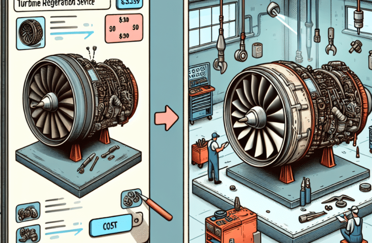 Jakie są koszty regeneracji turbiny i jak zaoszczędzić na tym procesie?