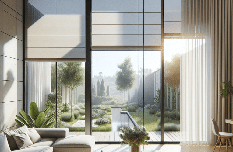 Jakie rolety na okna przesuwne wybrać aby zapewnić komfort i styl w Twoim wnętrzu?