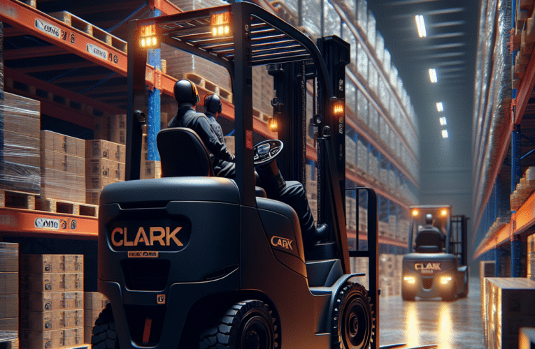 Jak skutecznie obsługiwać wózki widłowe Clark? Praktyczne wskazówki dla początkujących i zaawansowanych operatorów