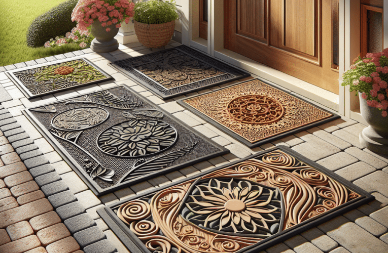 Jak dobrać zewnętrzne wycieraczki do różnych rodzajów wejść – praktyczne porady i rozwiązania dla każdego domu?