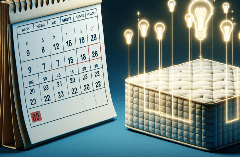 Jak często zmieniać materac aby poprawić jakość snu? Kluczowe wskazówki dla każdego użytkownika