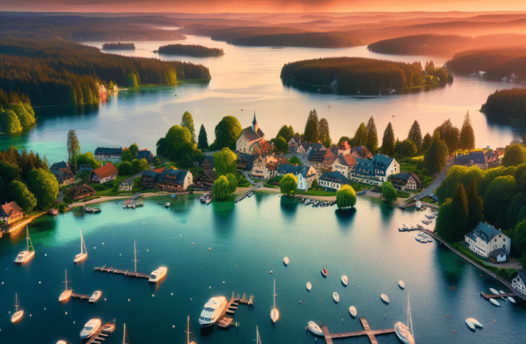 Jakie udogodnienia oferuje nowy port na Mazurach dla żeglarzy i turystów?