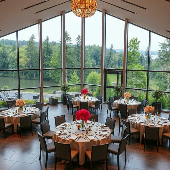 nowoczesna sala bankietowa na mazurach