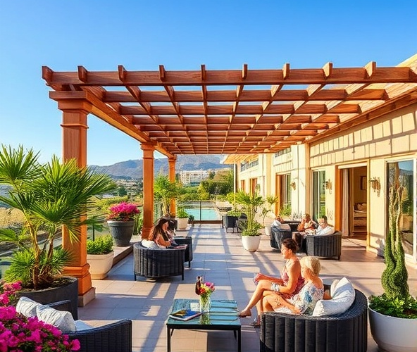 Jak wybrać idealną pergolę na taras hotelu aby zwiększyć komfort gości?
