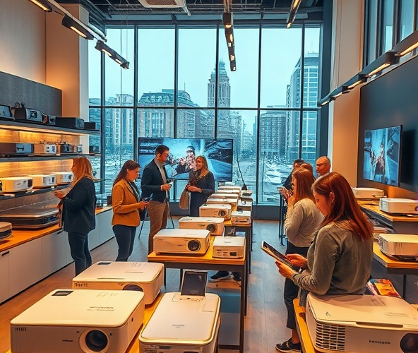 Jak wybrać idealny rzutnik w wypożyczalni rzutników w Warszawie?