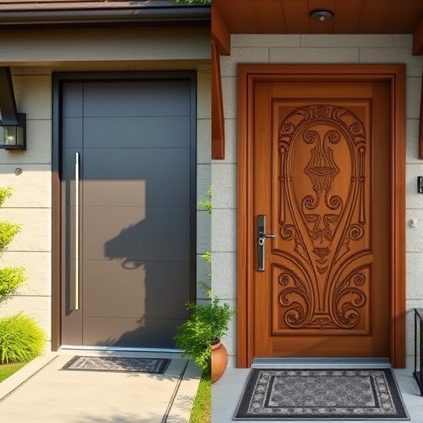 drzwi wejściowe stalowe czy drewniane