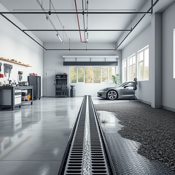 odwodnienie liniowe garażu