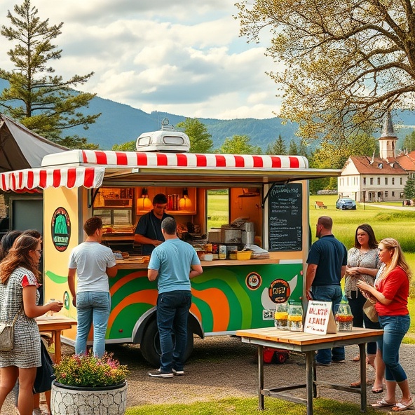 przyczepa gastronomiczna lubuskie