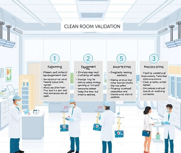 Jak skutecznie przeprowadzić walidację pomieszczeń czystych w pięciu krokach?