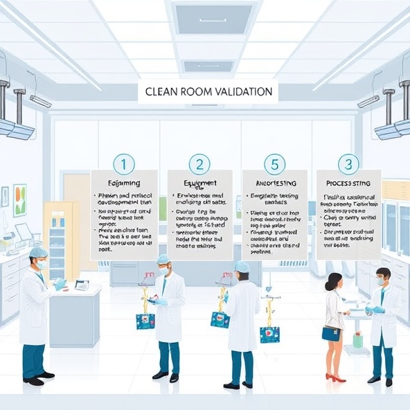 walidacja pomieszczeń czystych
