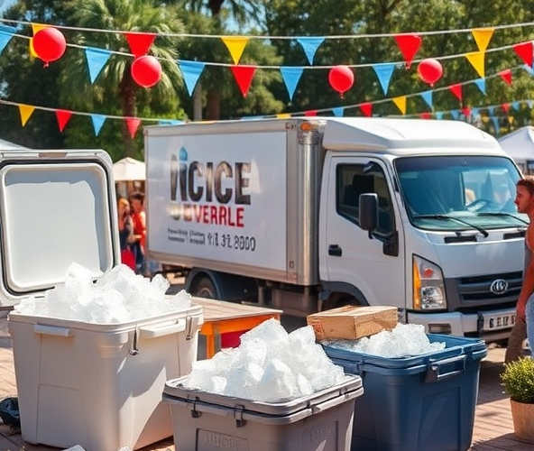 Jak zapewnić ekspresową dostawę lodu w sezonie imprez i eventów: najskuteczniejsze rozwiązania i praktyczne wskazówki