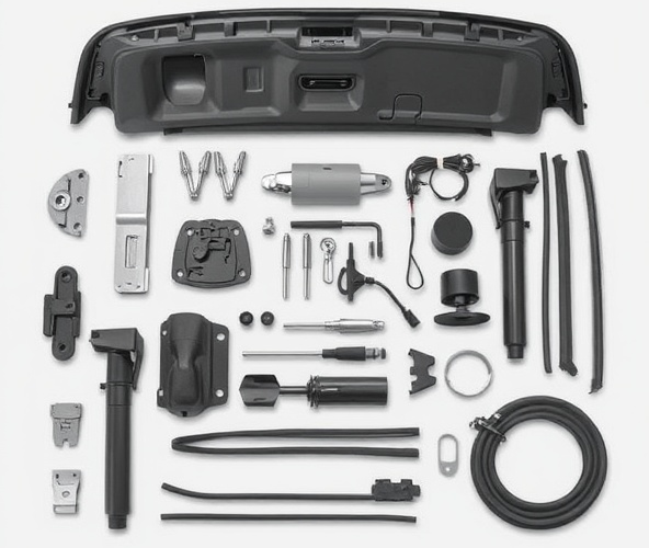 Jakie części są niezbędne do naprawy bagażnika samochodowego bargam