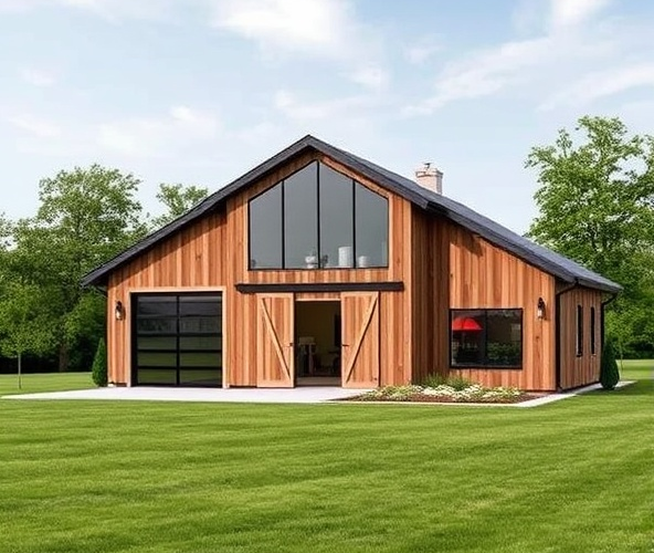 Jak wybrać odpowiedni projekt domu modułowego stodoły na działkę