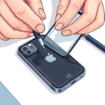 wymiana tylnego szkła iphone 12 mini