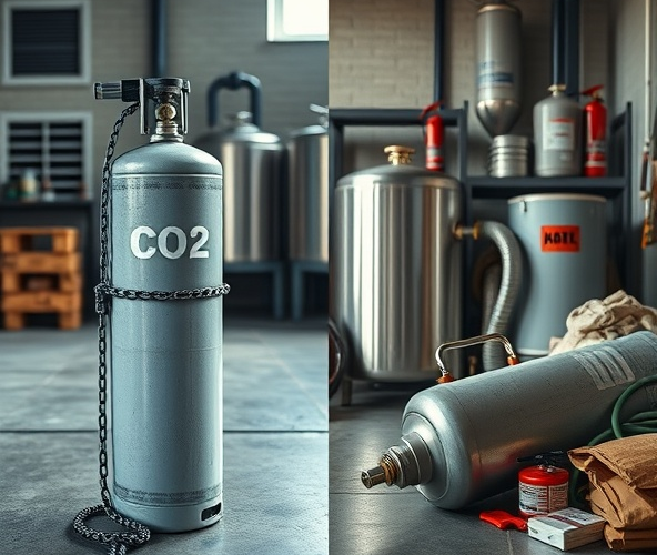 Jak przechowywać butlę gazową dla browarów rzemieślniczych?