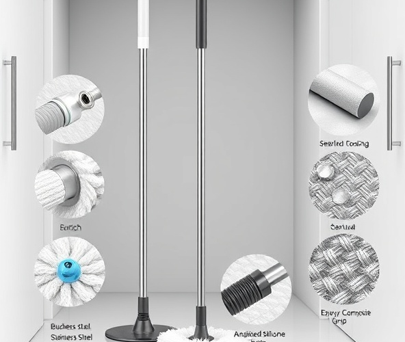 Jak wybrać trwały drążek do mopa odporny na rdzewienie?