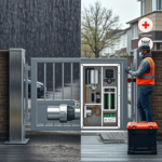 elektryczne napędy do furtek