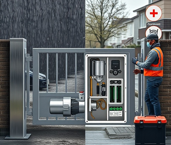 Jak dobrać elektryczne napędy do furtek pod kątem IP i awaryjności?