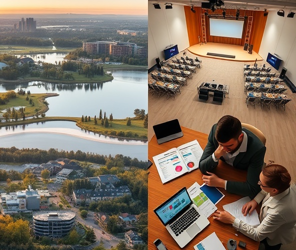 Jak porównać koszty hoteli pod Warszawą na konferencję dla 150 osób?