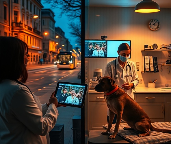 Czy lecznice weterynaryjne 24h w Warszawie oferują teleporady?