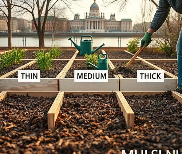 Mulczowanie: jaka grubość warstwy w Warszawie zmniejszy podlewanie?