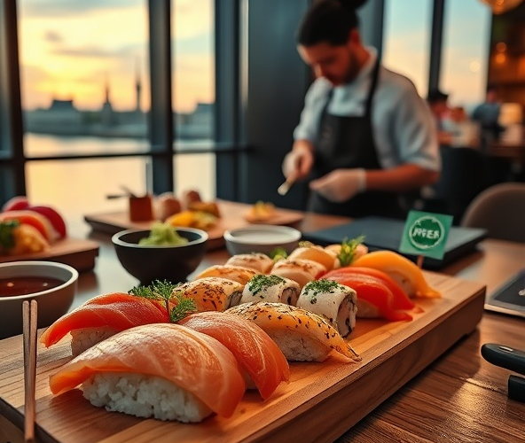 Gdzie zjeść najlepsze sushi w Warszawie bezpieczne dla celiaków?