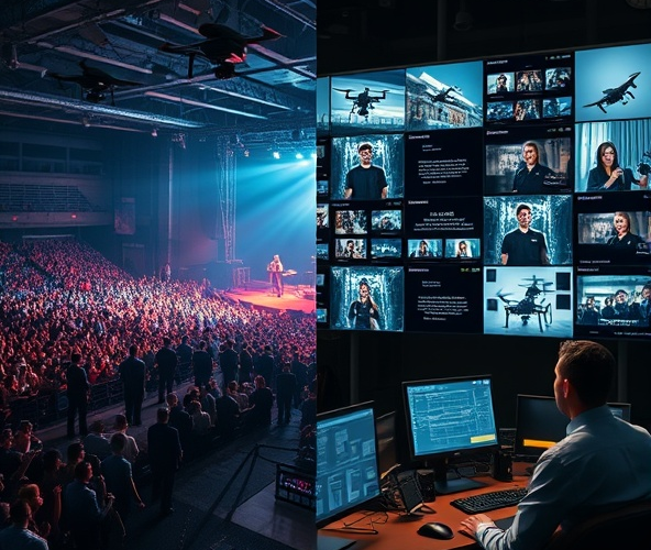 Jak zdalny monitoring poprawi skuteczność ochrony koncertów?