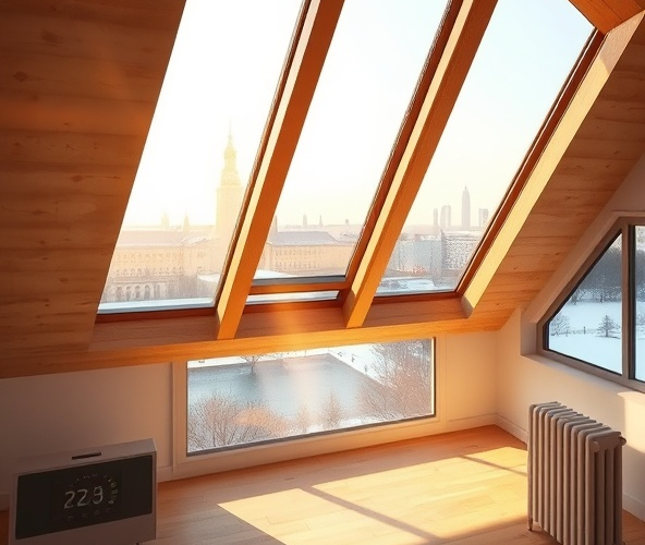 Czy trzyszybowe okna dachowe w Warszawie obniżą koszty ogrzewania?