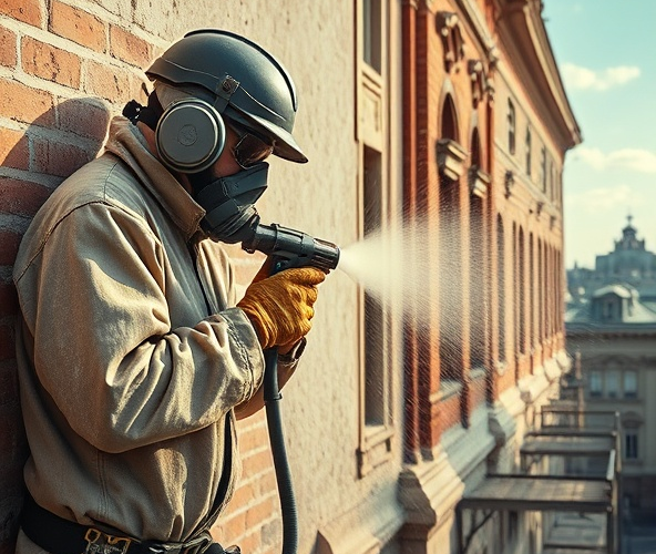 Jak znaleźć doświadczonego piaskarza w Warszawie do renowacji elewacji?