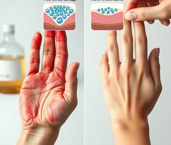 Regeneracja skóry rąk po chemikaliach: krem z mocznikiem 10% czy 30%?