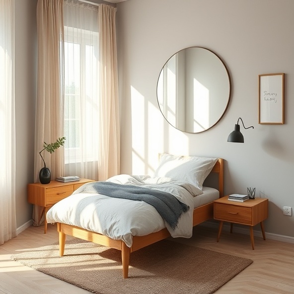 szafki nocne drewniane